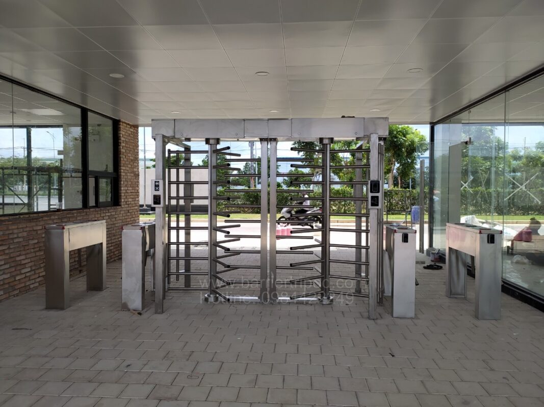 Lắp đặt kiểm soát cổng an ninh nhà máy