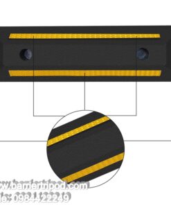 kích thước gờ chắn bánh xe ô tô bằng cao su