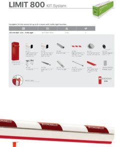 barrier ý italia cánh tay 8 mét