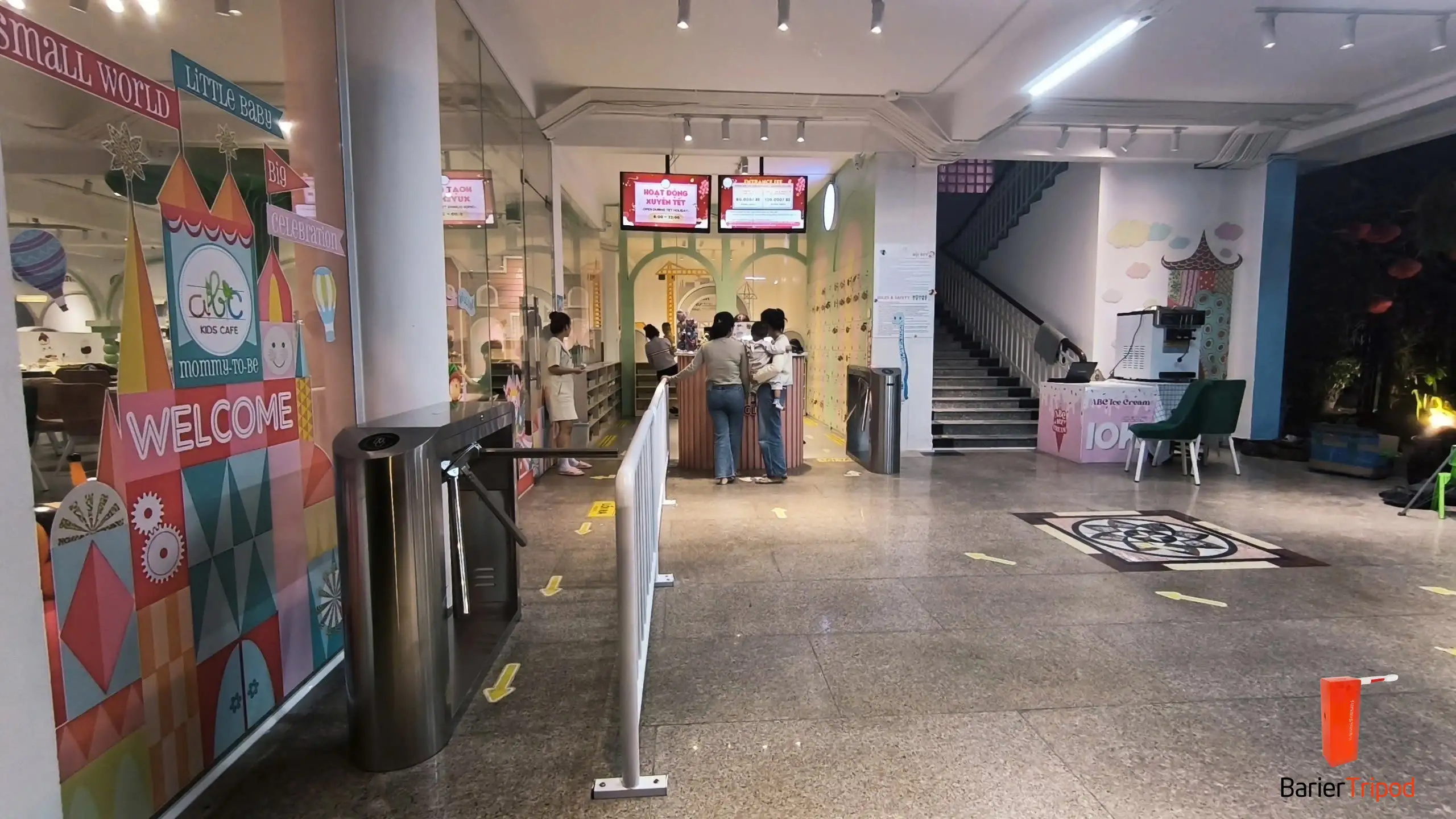 Hệ thống soát vé khu vui chơi Kid Garden