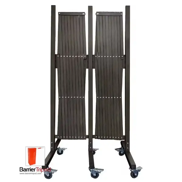 rào chắn kéo xếp