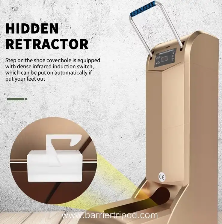 máy thay bọc giầy tự động